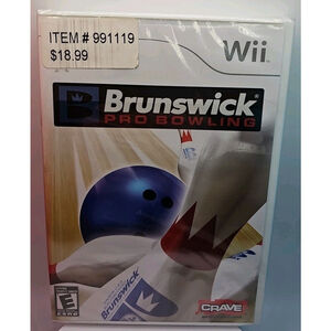 Brunswick Pro Bowling (Nintendo Wii, 2007) New Sealed
